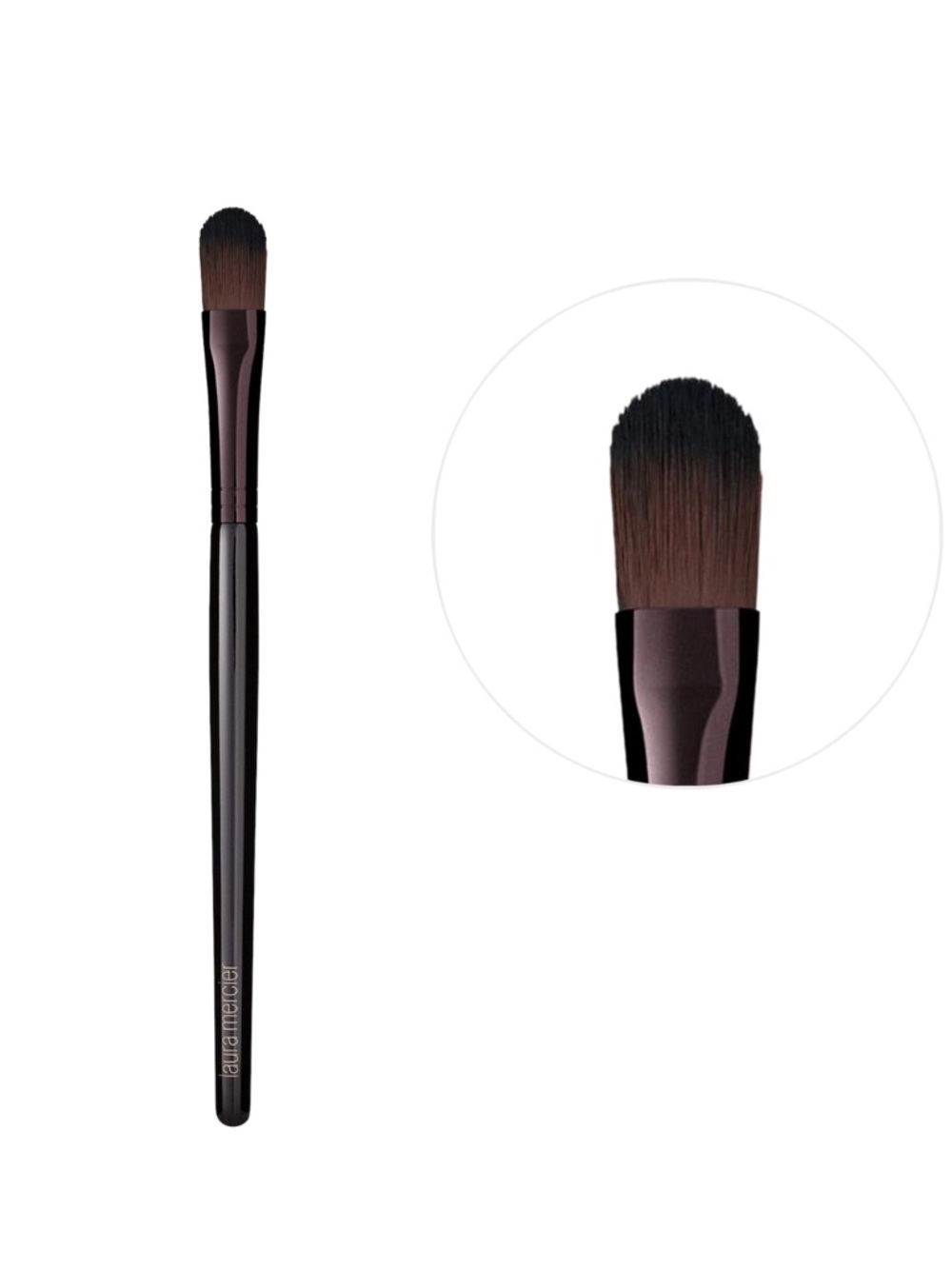 Laura Mercier Secret Brightening Setting Loose Powder Undereye Brush NWT